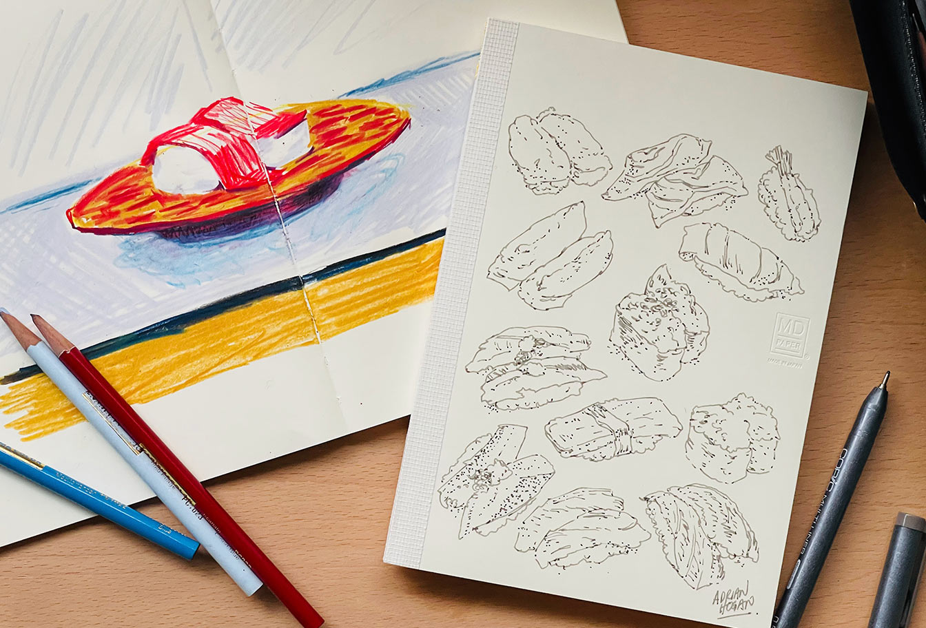 Artist Limited 15th Anniversary A6 Blank Notebook