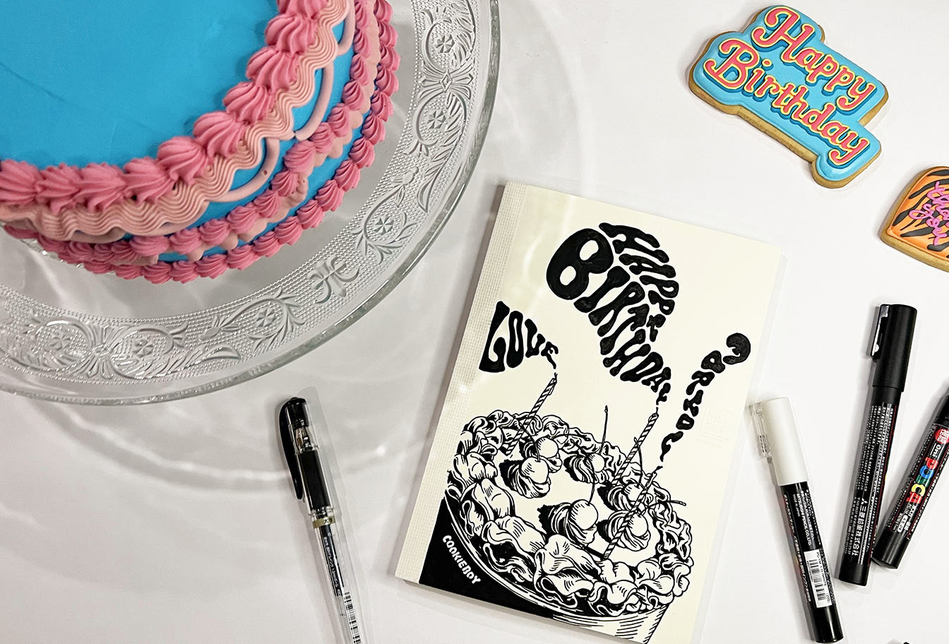 Artist Limited 15th Anniversary A6 Blank Notebook
