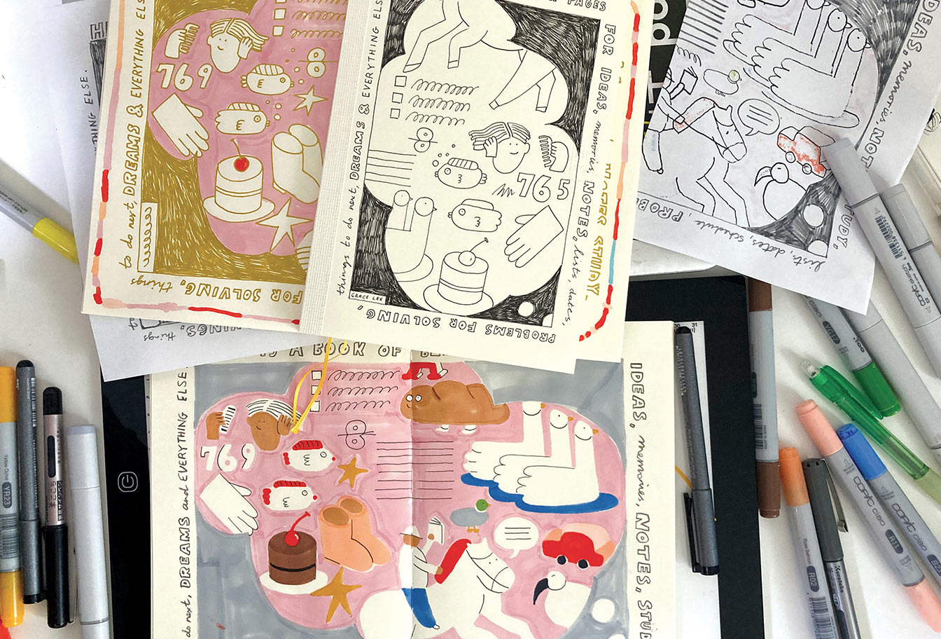 Artist Limited 15th Anniversary A6 Blank Notebook