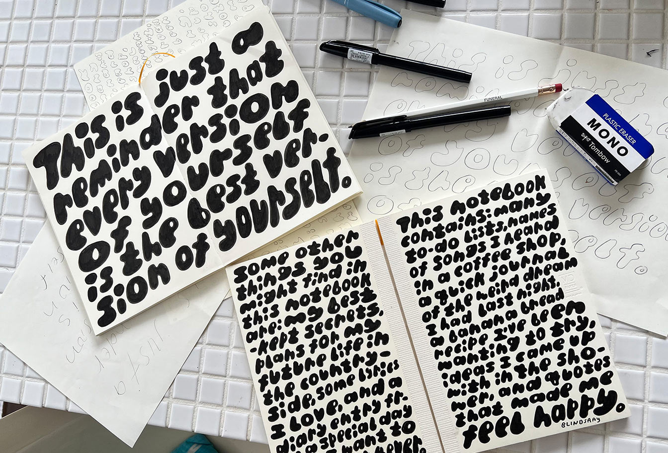 Artist Limited 15th Anniversary A6 Blank Notebook