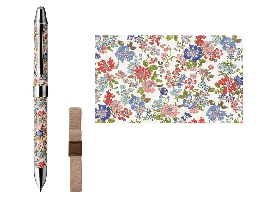 Vicuña EX x Design studio Garageland 0.5mm Textile Design Multifunction Pen