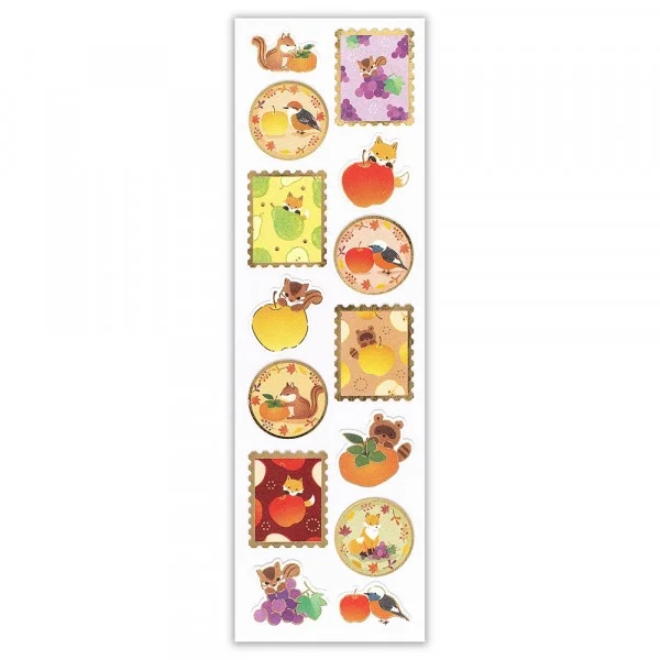 Japanese Style Sticker - Autumn Fruits