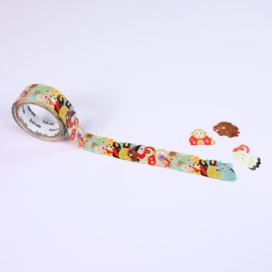 Washi Sticker Roll Series - Chinese Zodiac