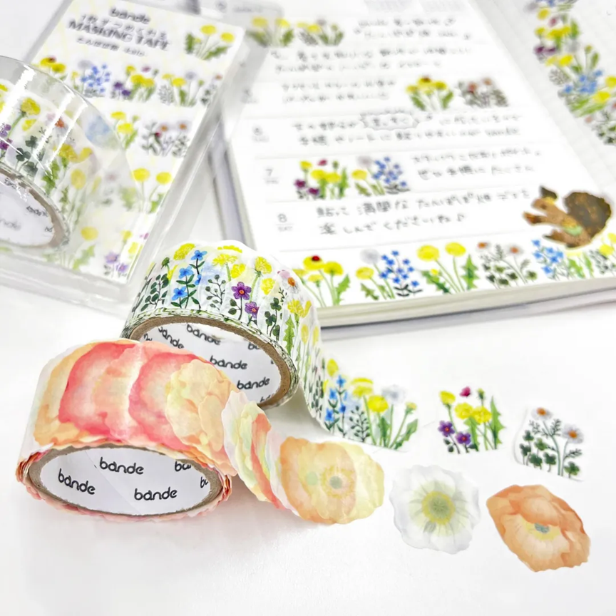 Washi Sticker Roll Series - Dandelion Field Kalo