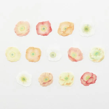 Washi Sticker Roll Series - Poppy