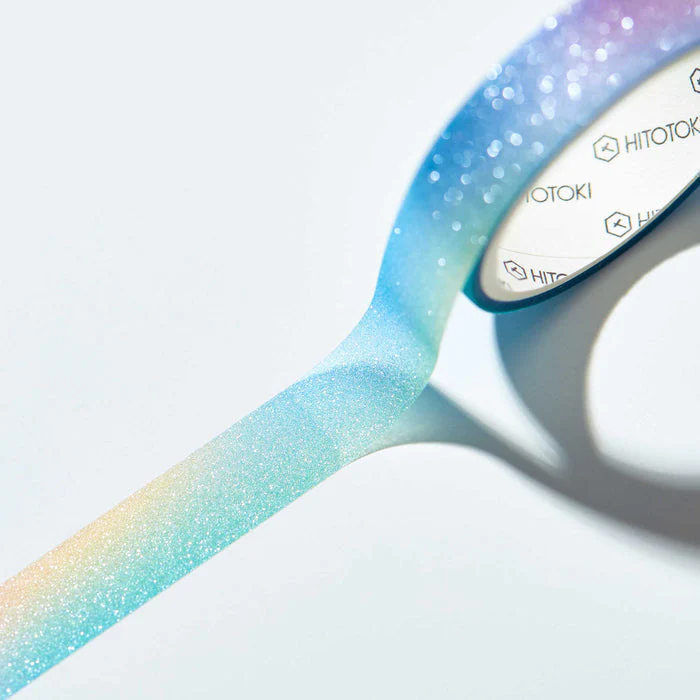 Hitotoki SODA Glitter Clear Tape Series - Aurora