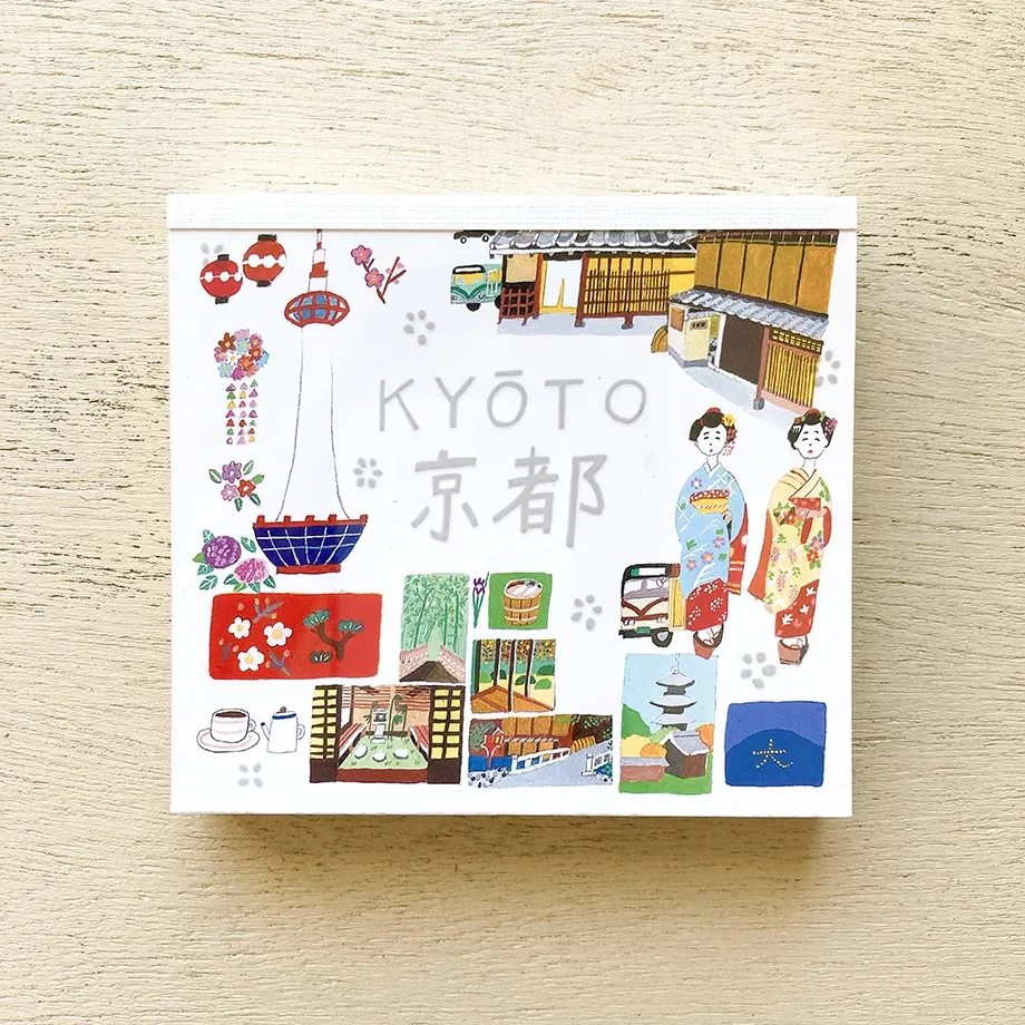 Cozyca Products - Memo Pad Series designed by Ai Okino - Kyoto