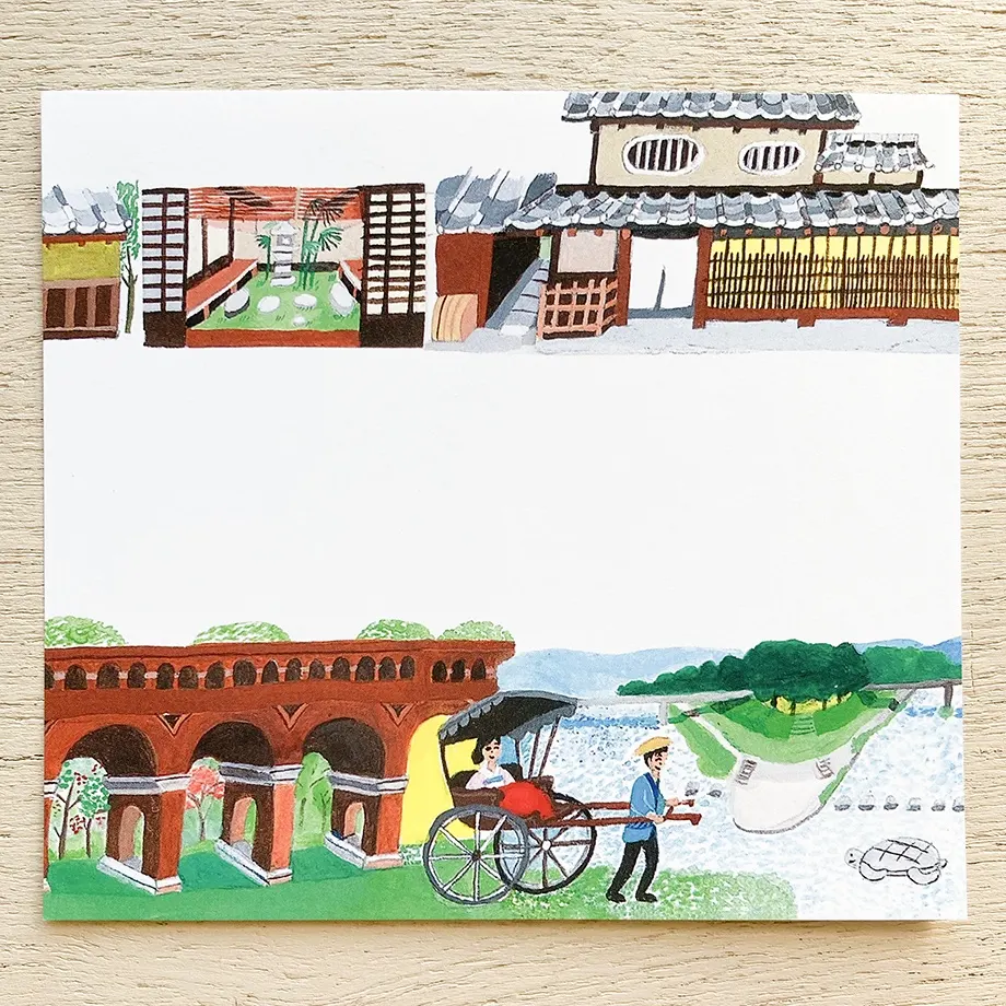 Cozyca Products - Memo Pad Series designed by Ai Okino - Kyoto