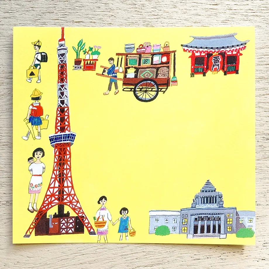 Cozyca Products - Memo Pad Series designed by Ai Okino - Tokyo