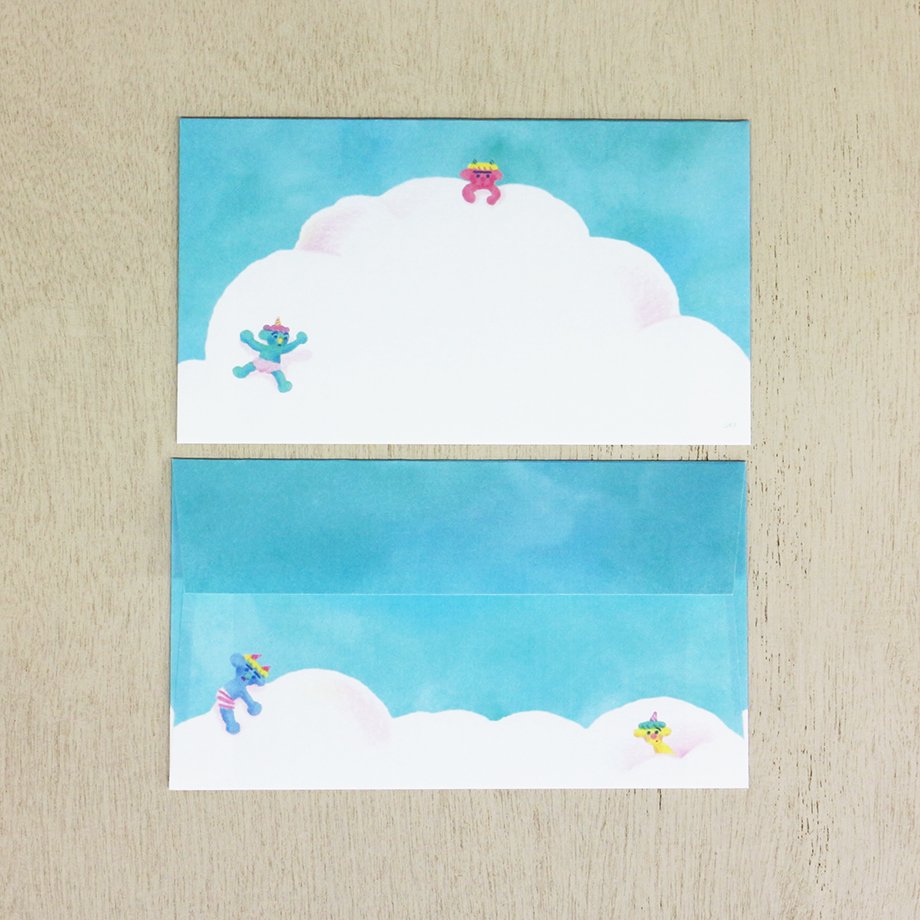 Letter Writing Set Series designed by Iroi Yuki - Oni