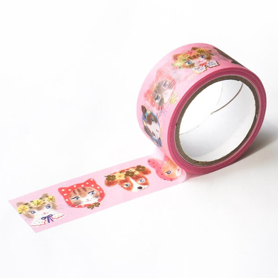 Gold Foil Washi Tape Series design by Aiko Fukawa - niko niko tape