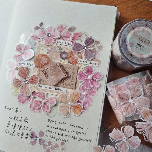 Flower Volume 20 PET Tape Sample - 1 Loop (200cm)