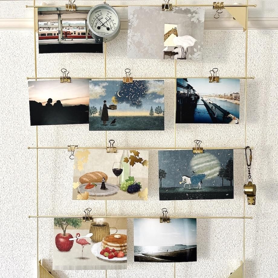 Foil Postcard designed by Akira Kusaka - Tea Party