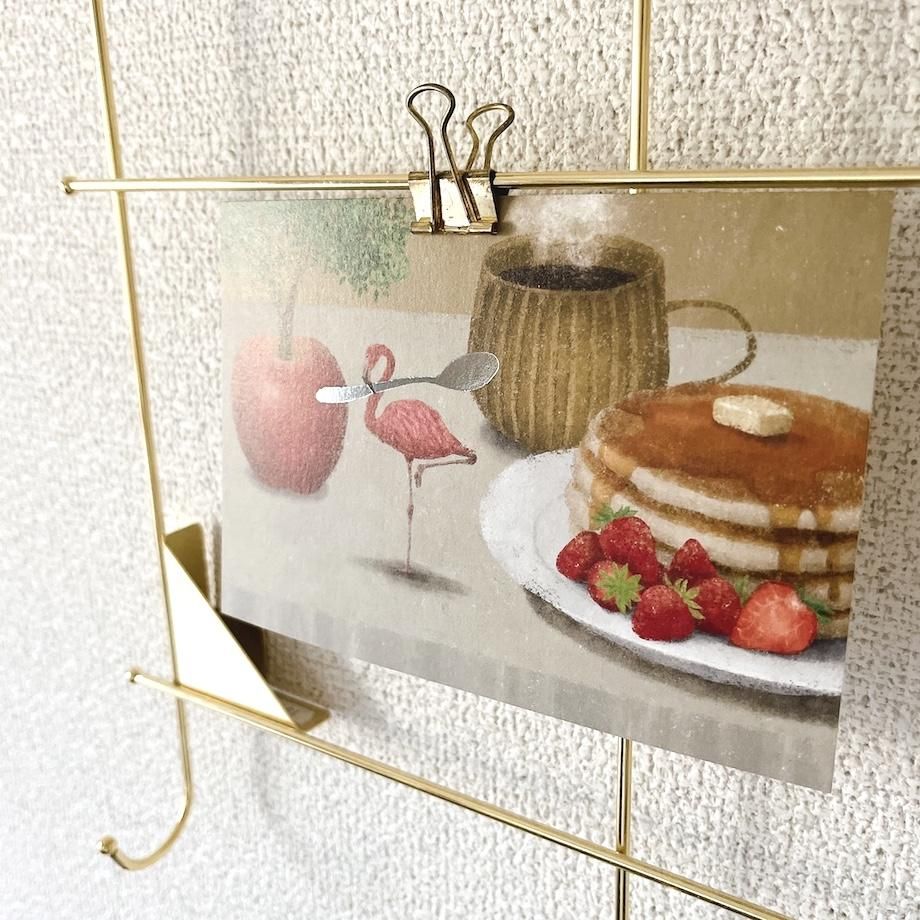 Foil Postcard designed by Akira Kusaka - Tea Party