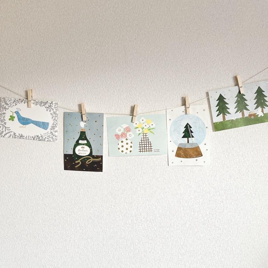 Foil Postcard designed by Fukuoka Mariko - Hoshikuma