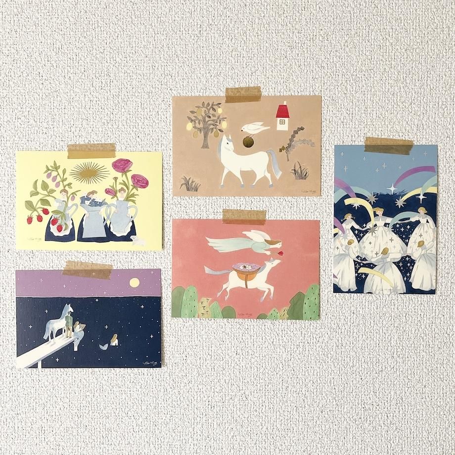 Foil Postcard designed by Hiiragi Yuka - Star Hunting