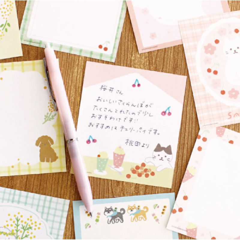 Furukawa Shiko Four Design Memo Pad Series