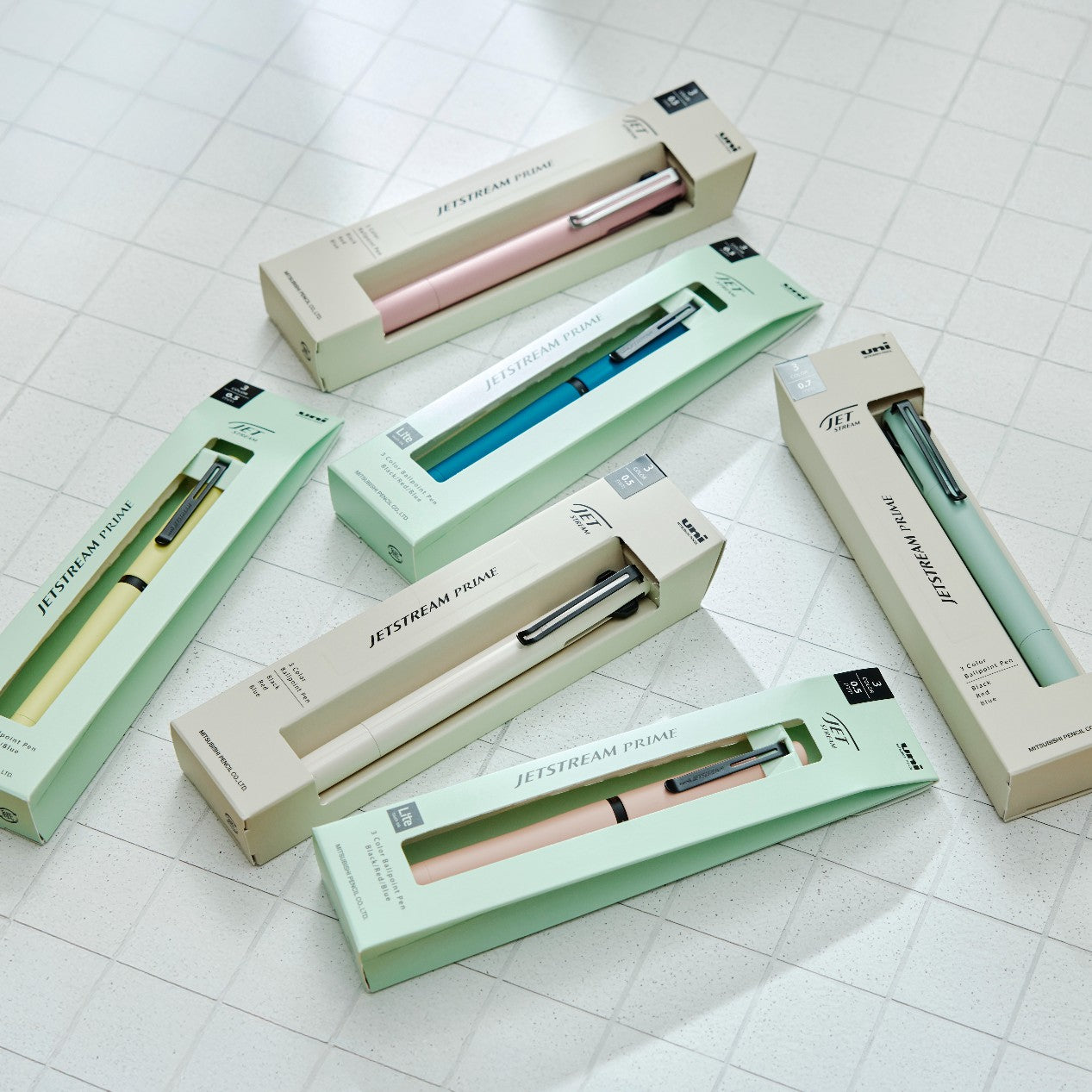 Jetstream Prime Lite 0.5mm 3 Colors Rotary Type Ballpoint Pen