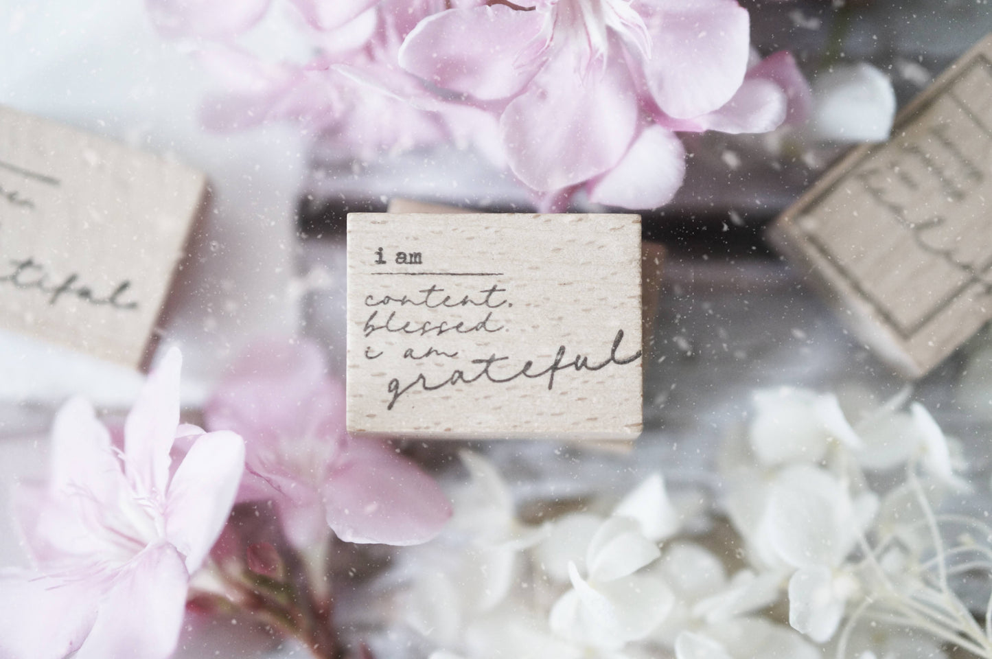 I Am Series Rubber Stamp