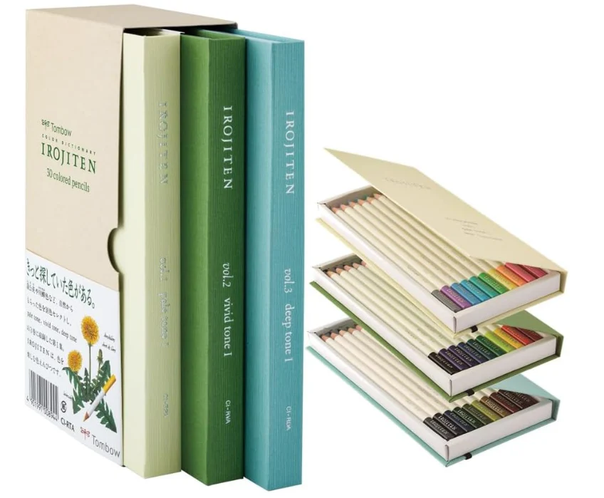 Tombow - Irojiten Colored Pencil Set - Rainforest Colors