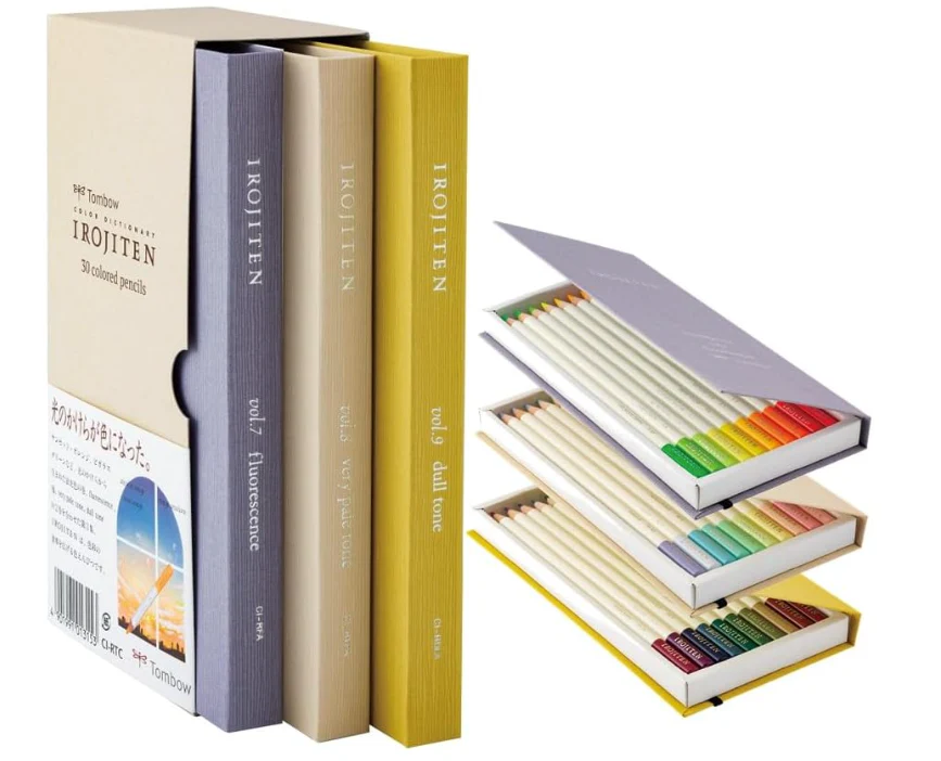 Tombow - Irojiten Colored Pencil Set - Seascape Colors