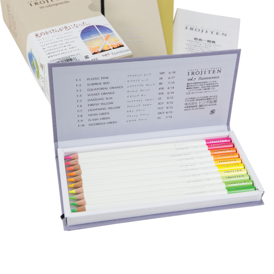 Tombow - Irojiten Colored Pencil Set - Seascape Colors