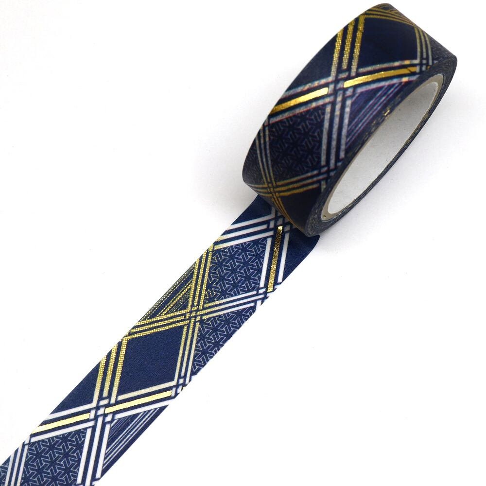 Kimono Zen Series Gold Foil Washi Tape GR-3028 Drill