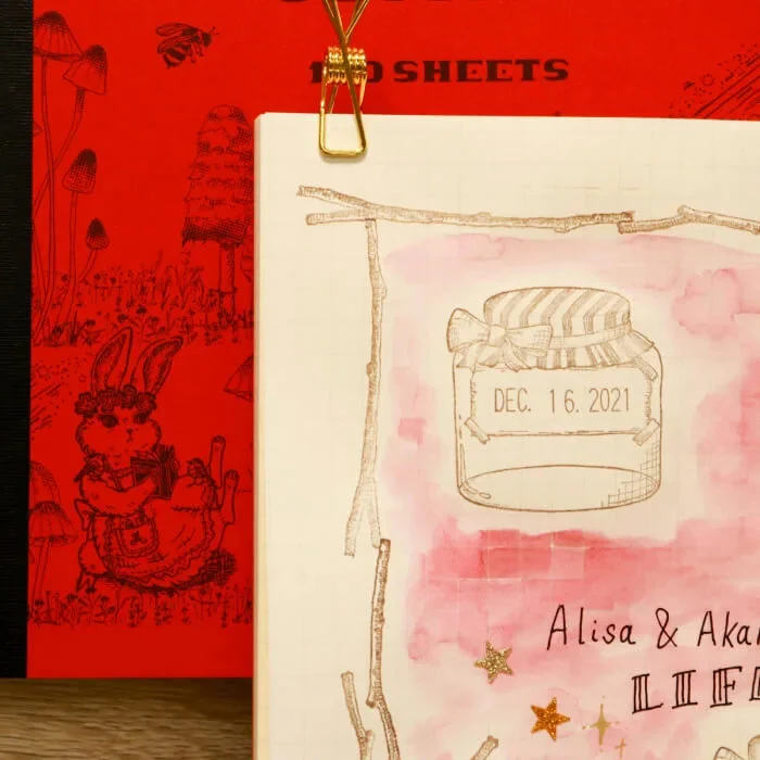 Life Alisa Akamegane A5 Section Notebook