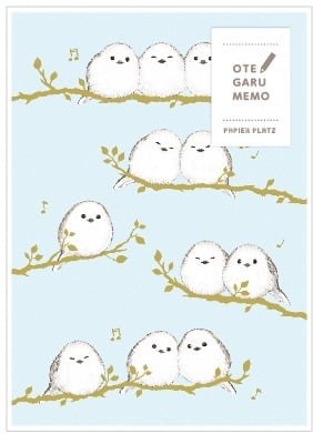 Long-tailed Tit Animal Memo Pad / Notepads