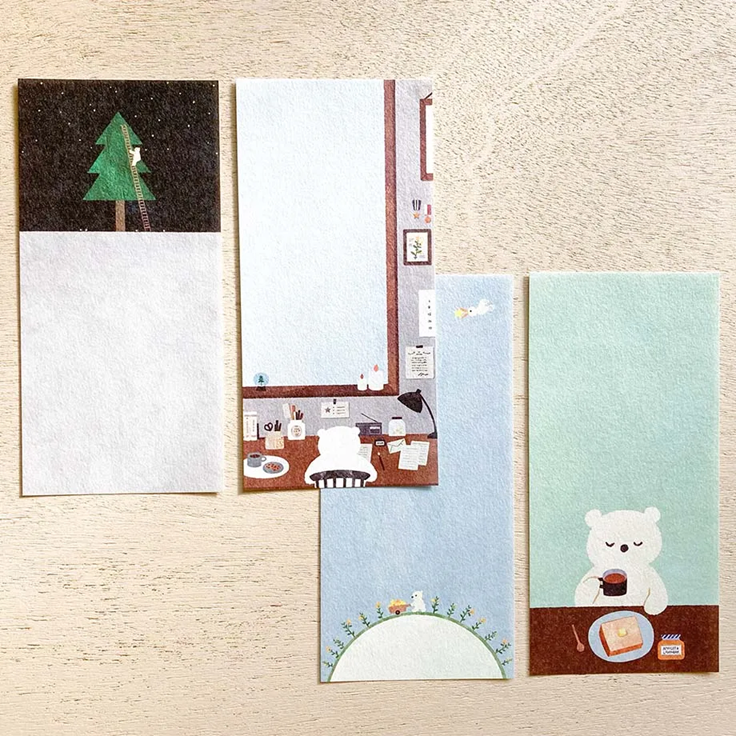 Mini Notepad Series designed by Fukuoka Mariko - HOSHI KUMA