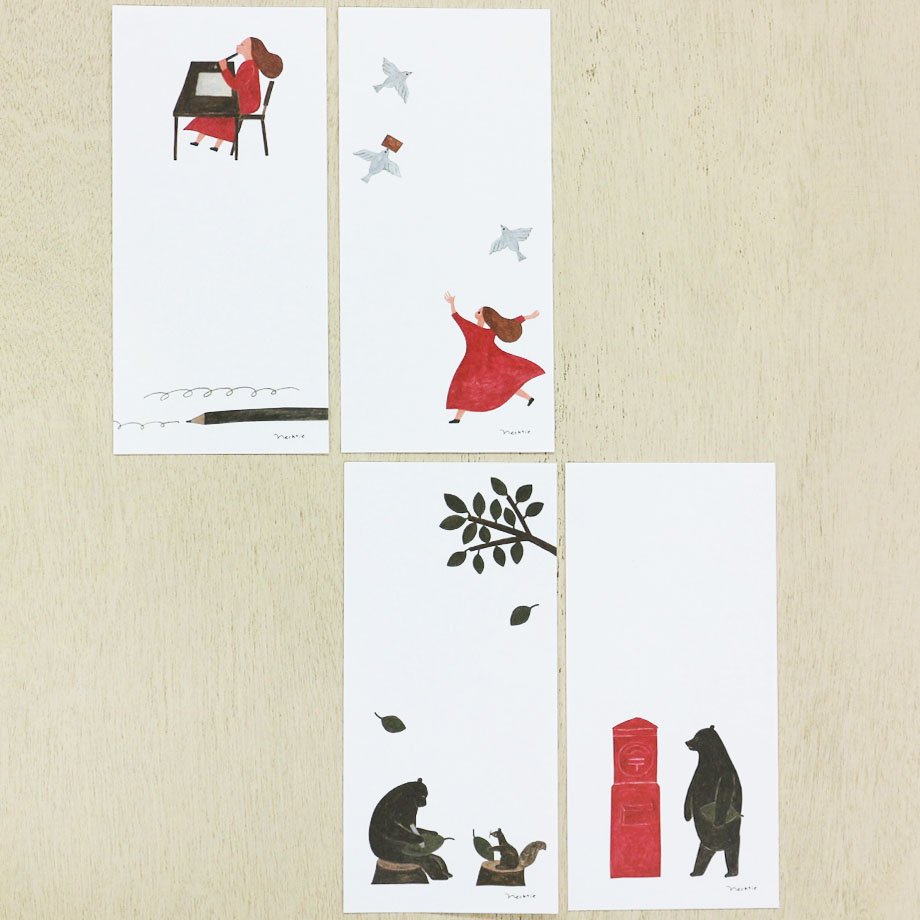 Mini Notepad Series designed by Necktie - I'll write you a letter.