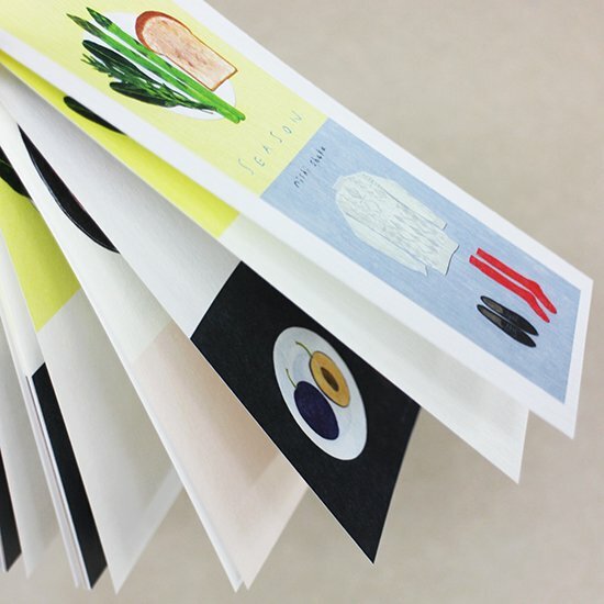 Mini Notepad Series designed by Nishi Shuku - Season