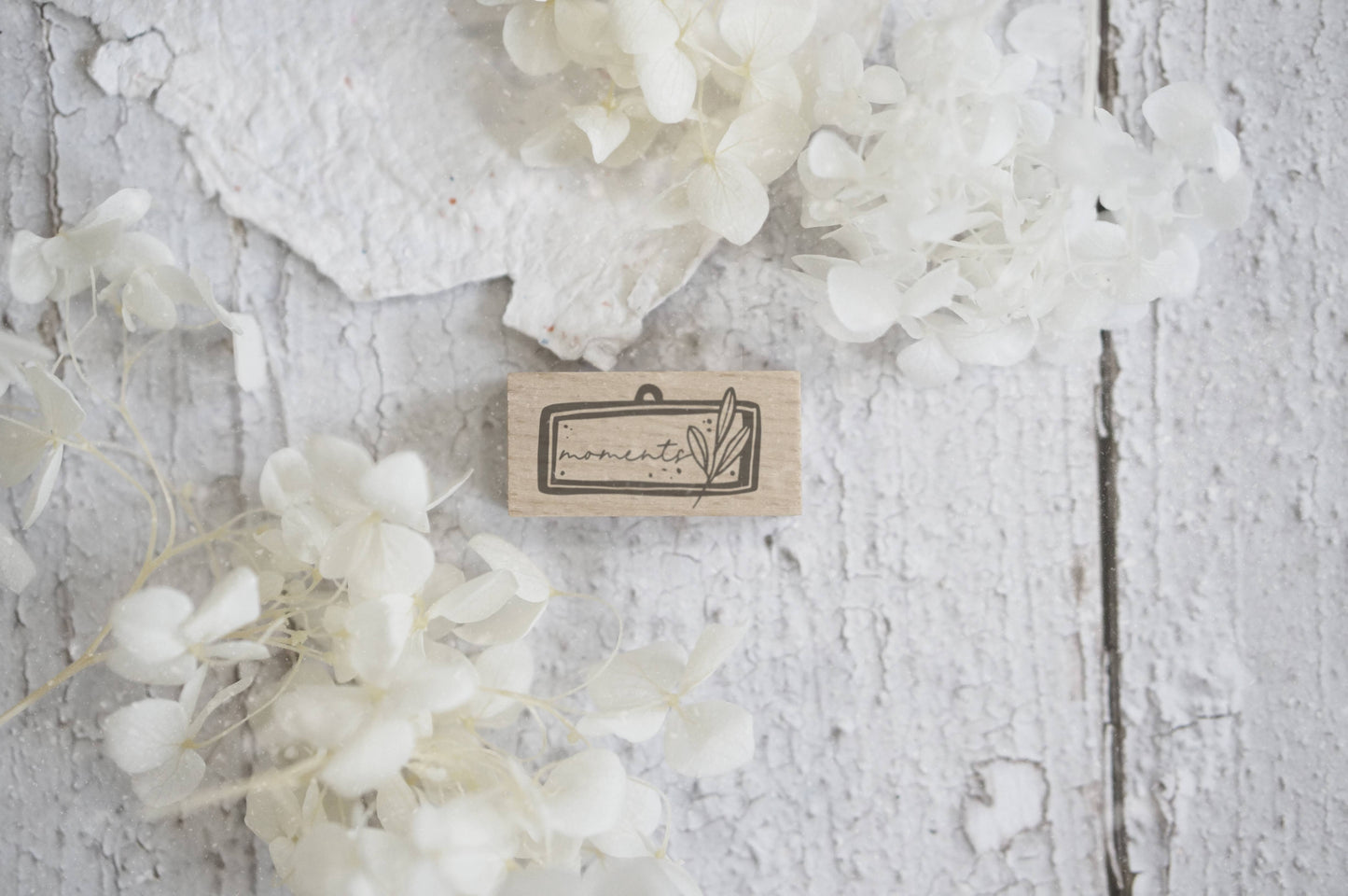 Moments II Series Rubber Stamp