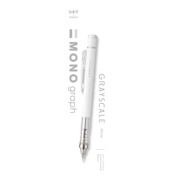 Mono Graph x FRIXION Grayscale 0.5mm Mechanical Pencil