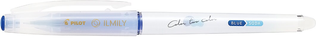 Pilot - Ilmily Color Two Color 0.4mm Gel Pen - Blue / Soda (-LSO)