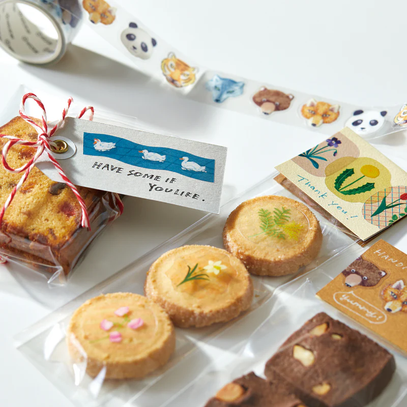 Hitotoki SODA Platinum Foil Die Cut Clear Tape Series - Lace Ribbon