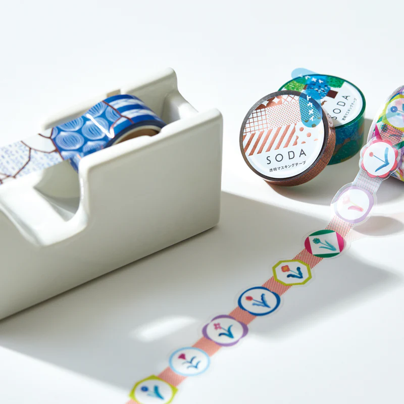 Hitotoki SODA Die Cut Clear Tape Series - Duck Pond