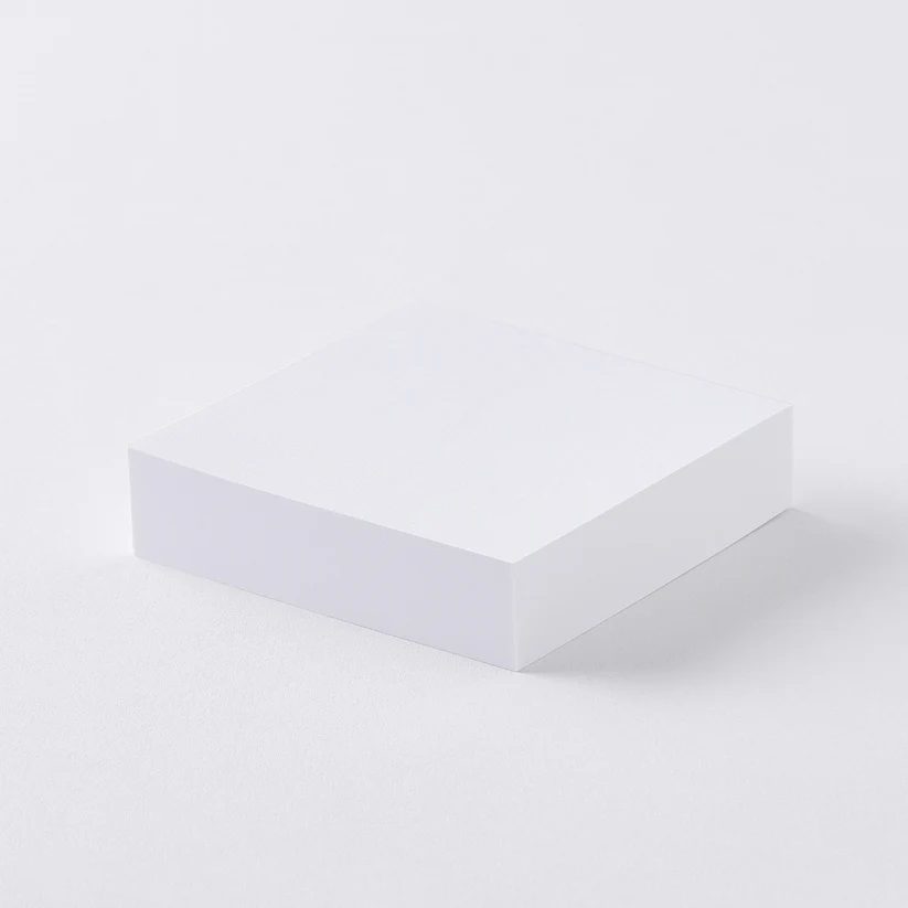 STANDARD Block Memo Pad - Alabert Ultra White