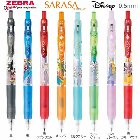 Sarasa Clip x Disney 0.5mm Gel Pen