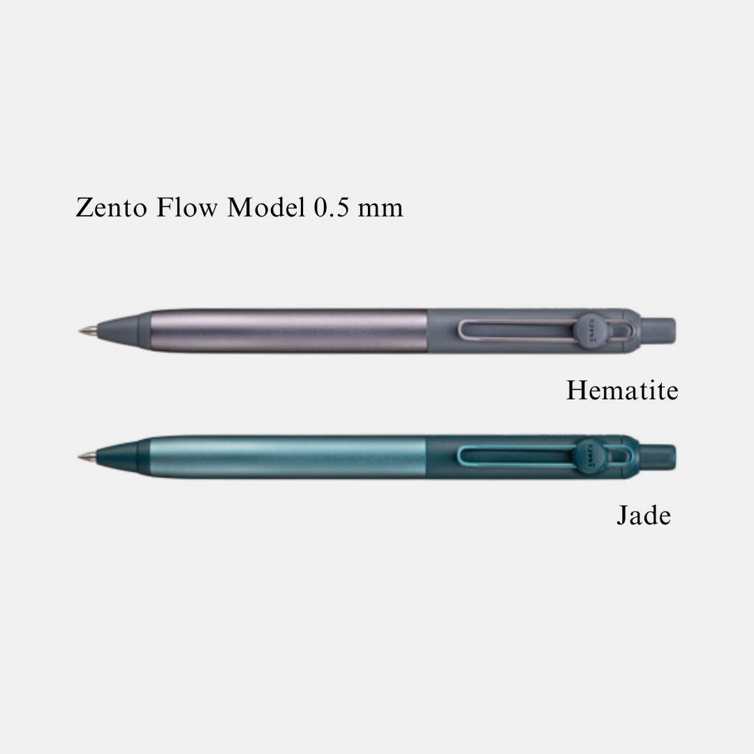 ZENTO 0.38mm / 0.5mm Flow Model Gel Pen