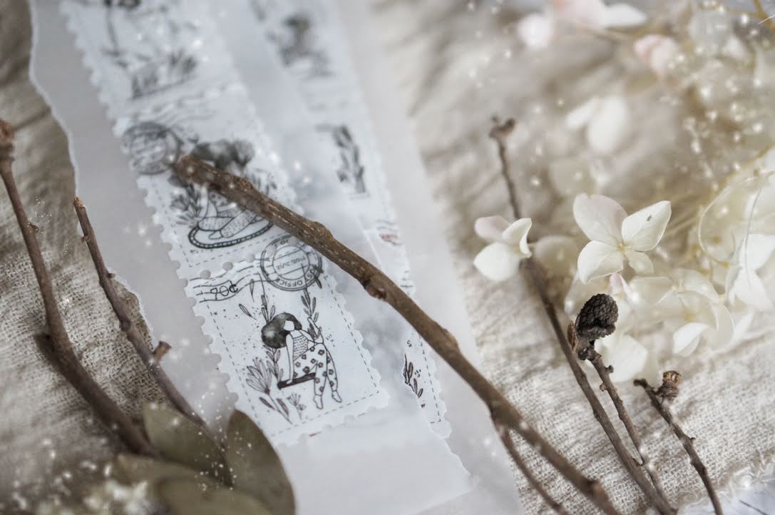 Monochrome Girls Washi Tape