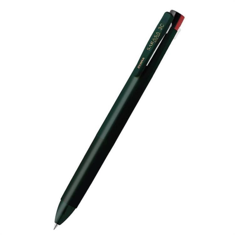 Zebra - Sarasa Clip 3C 0.5mm Gel Pen - Relaxy Color - Forest Green