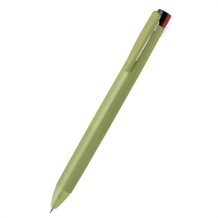 Zebra - Sarasa Clip 3C 0.4mm Gel Pen - Relaxy Color - Leaf Green