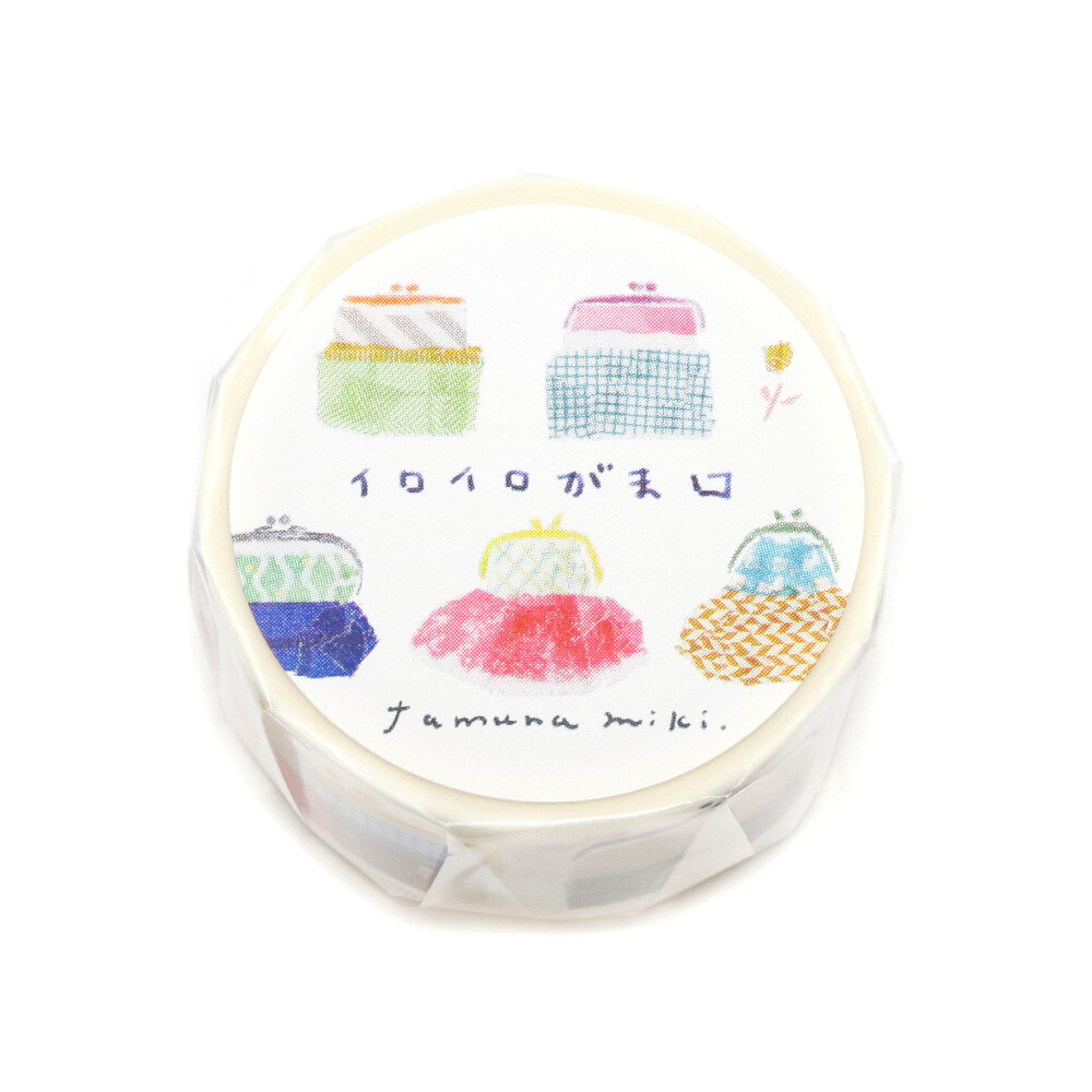 Saien Artist Washi Tape Series designed by Miki Tamura - Gamaguchi