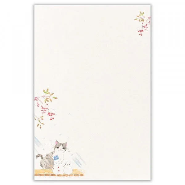 Letter Writing Set Nekorobi - My Home A