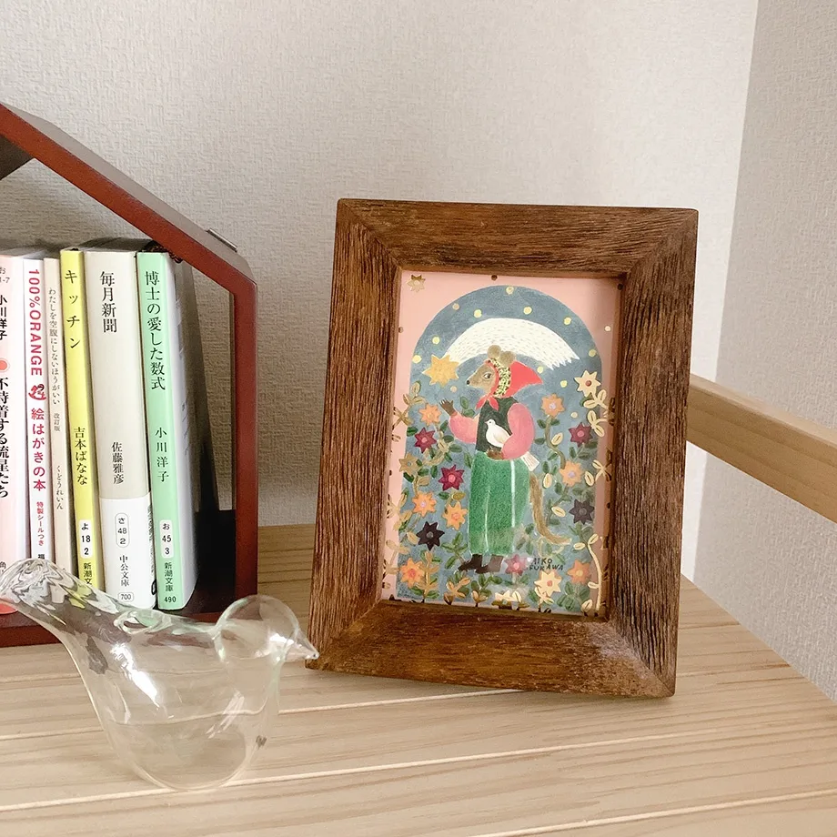 Foil Postcard designed by Aiko Fukawa - Brooch