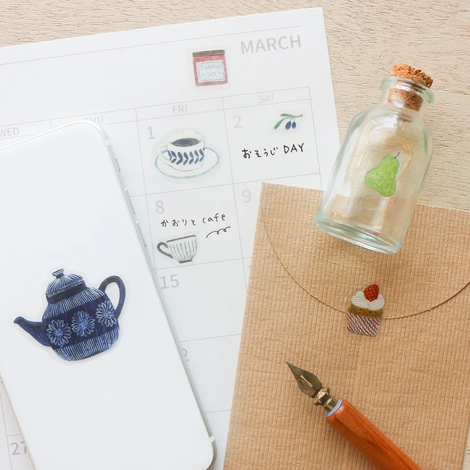 PET Sticker Series design by Asano Midori - Kitchen