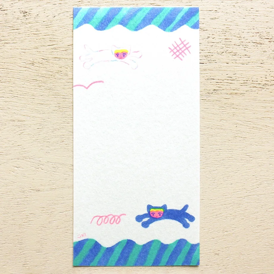 Mini Notepad Series designed by Yuki Itoi - Neko