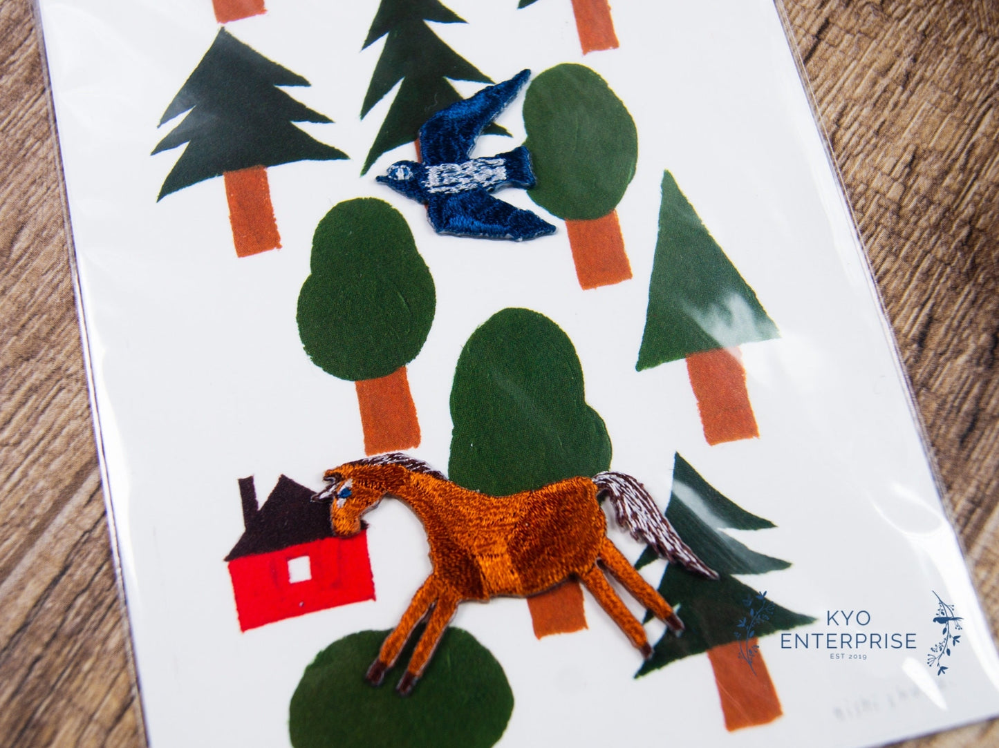 Embroidery Sticker Series design by Nishi Shuku