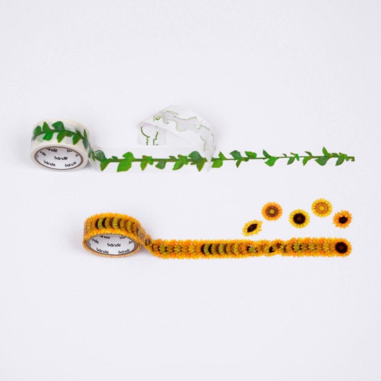 Washi Sticker Roll Series - Sunflower